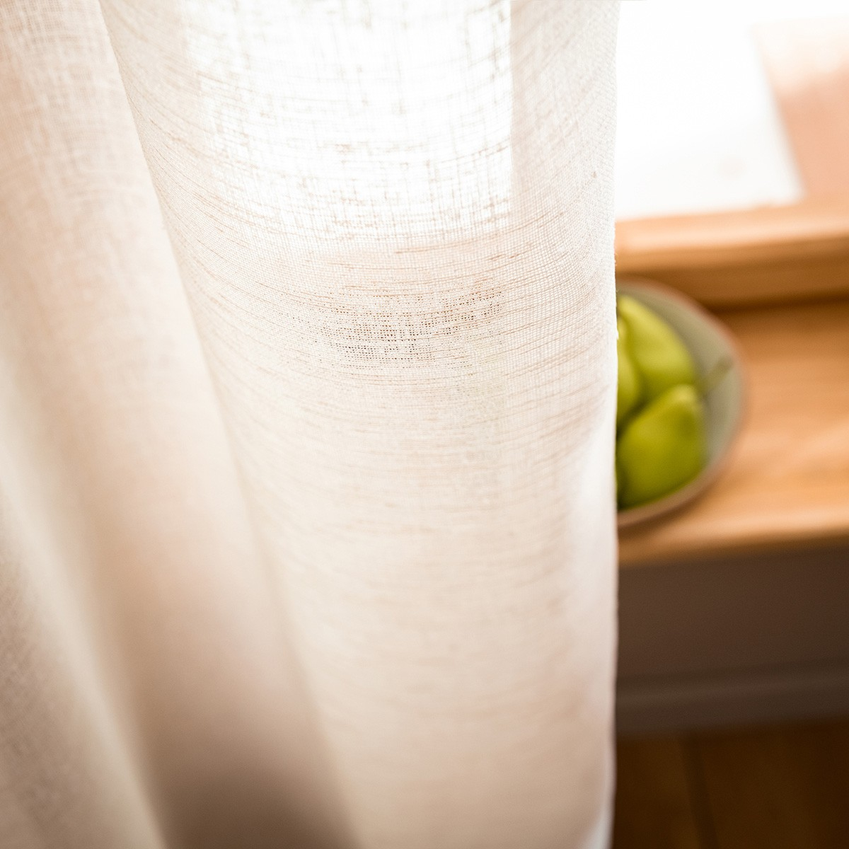 Κουρτίνα (140X280) με Τρουκς Gofis Home Combe Beige Ss24 502 06 Κουρτίνες Σαλονιού Spitishop