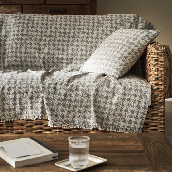 Ριχτάρι Καναπέ Τριθέσιου (180x310) Gofis Home Mireya Sky Grey 252/15