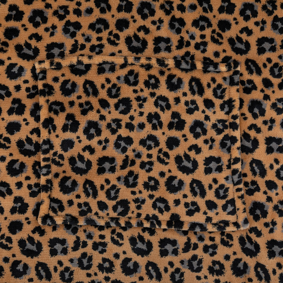 Fleece Φούτερ με Sherpa A-S Hoodie Leopard 181122D Home Ένδυση Γυναικεία Σπιτιού Γυναικείες Ρόμπες Spitishop