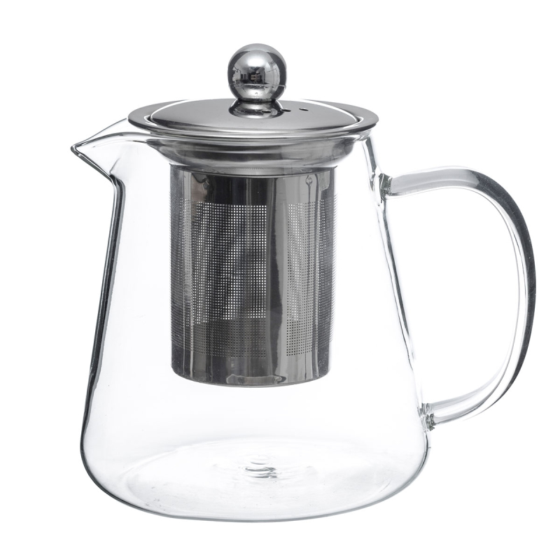 Τσαγιέρα Με Φίλτρο 800ml S-D Glass Spout 160519