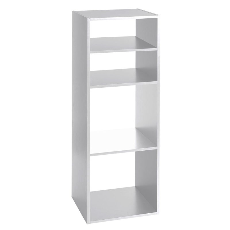 Βιβλιοθήκη Δαπέδου 4 Θέσεων (34.5x32x100.5) F-V Mix White 138927C