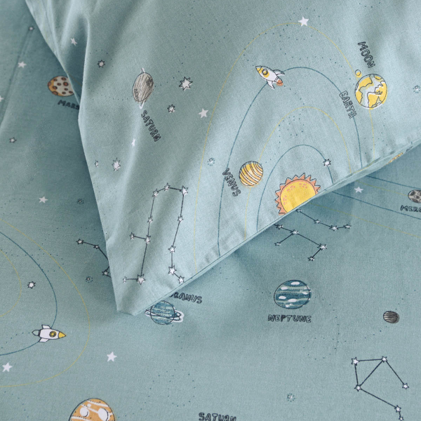 Σεντόνι Λίκνου Επίπεδο (80x110) Rythmos Venus Green