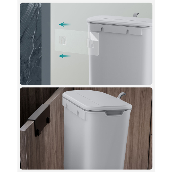 Κάδος Κουζίνας Ντουλαπιού (26x15x28) 9lt Songmics LTB820G9