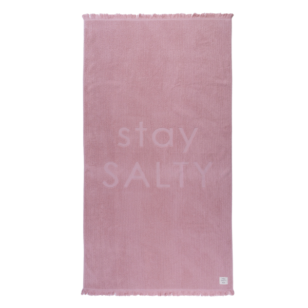 Πετσέτα Θαλάσσης (90x170) Nef-Nef Stay Salty Pink