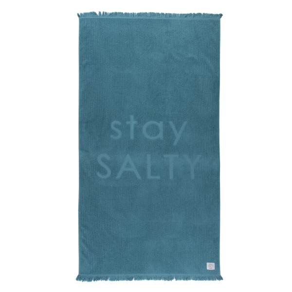 Πετσέτα Θαλάσσης (90x170) Nef-Nef Stay Salty Teal