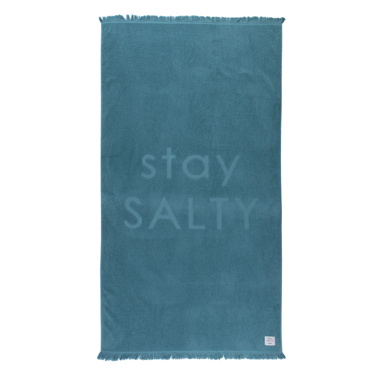 Πετσέτα Θαλάσσης (90×170) Nef-Nef Stay Salty Teal