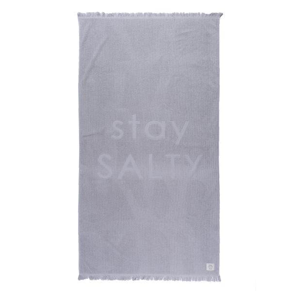 Πετσέτα Θαλάσσης (90x170) Nef-Nef Homeware Stay Salty Silver