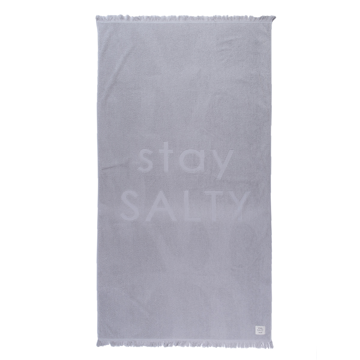 Πετσέτα Θαλάσσης (90×170) Nef-Nef Stay Salty Silver