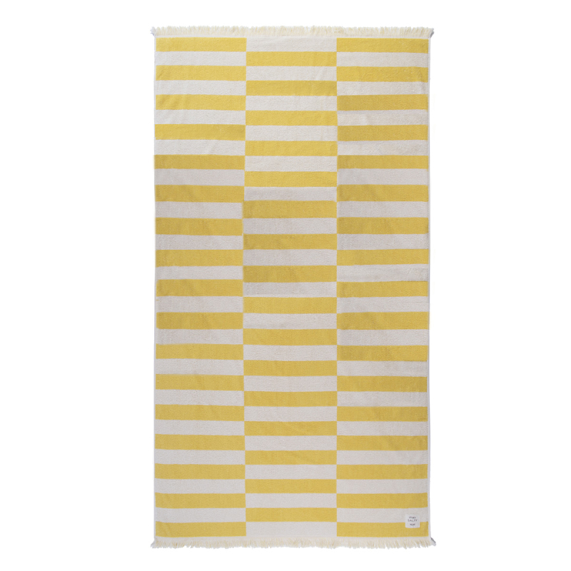 Πετσέτα Θαλάσσης (90x170) Nef-Nef Homeware Groovy Lime Yellow