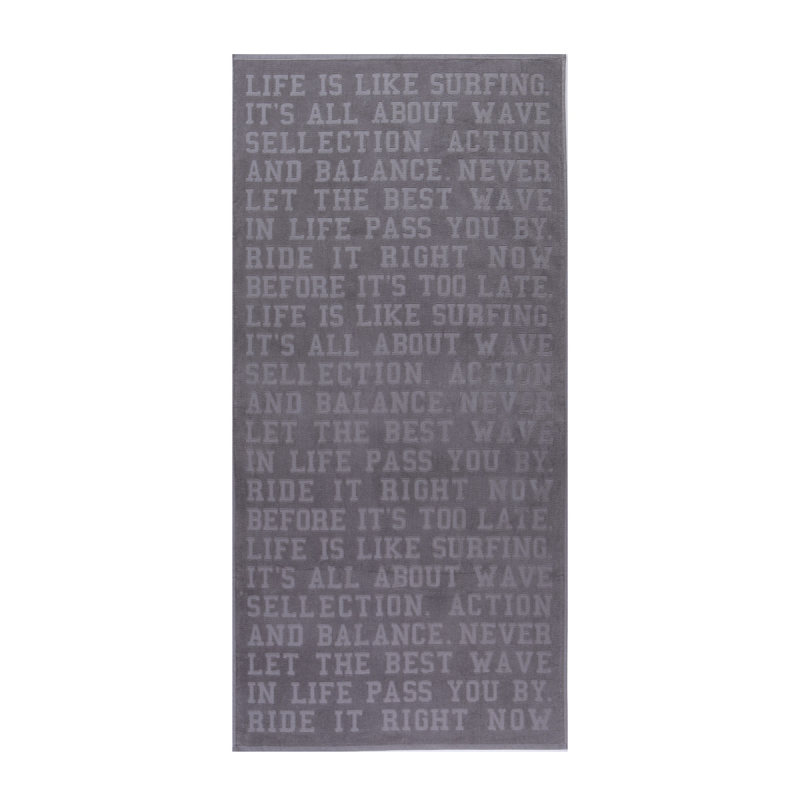 Πετσέτα Θαλάσσης (80x160) Nef-Nef Action Grey