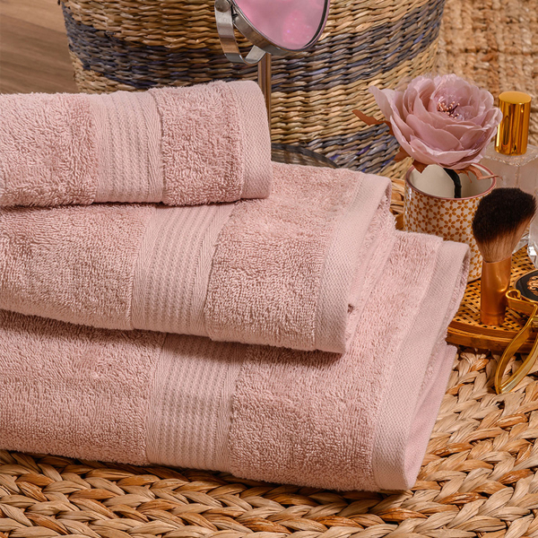 Πετσέτες Μπάνιου (Σετ 3τμχ) Melinen Kenzo Pink 450gsm