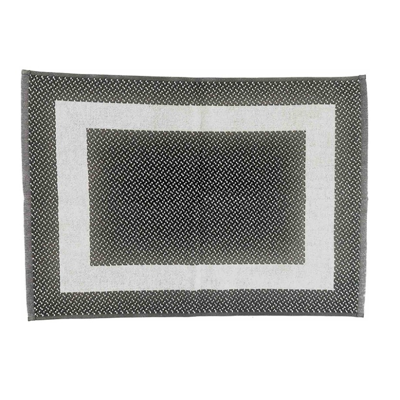 Πετσετέ Πατάκι (50x70) Hotel Γκρι Μελανζέ 650gr/m2