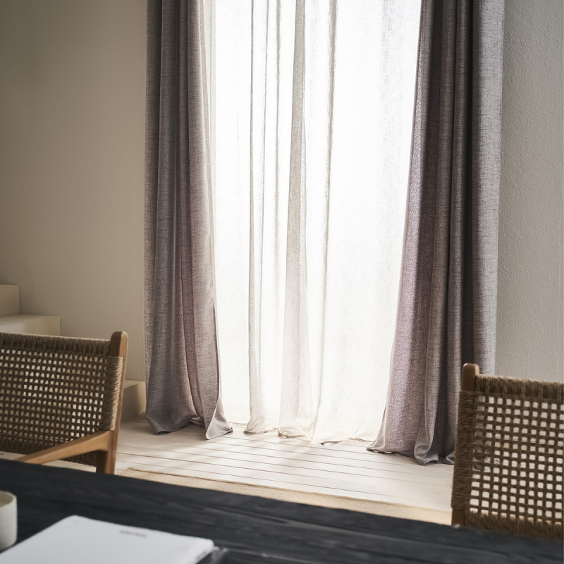 Κουρτίνα (140x280) Με Τρουκς Gofis Home Magna 495