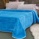 Κουβέρτα Βελουτέ Μονή (160×220) Sb Home Tyrol Sky Blue