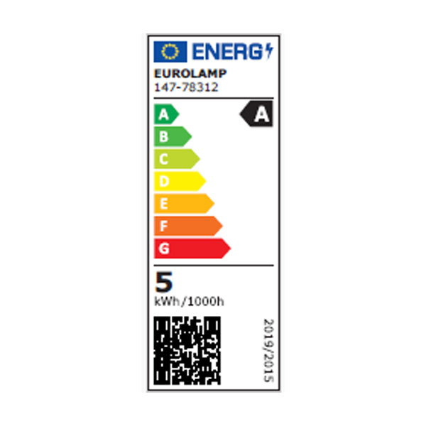 Λάμπα Led Eurolamp E27/5W/3000K/1055Lm 147-78312