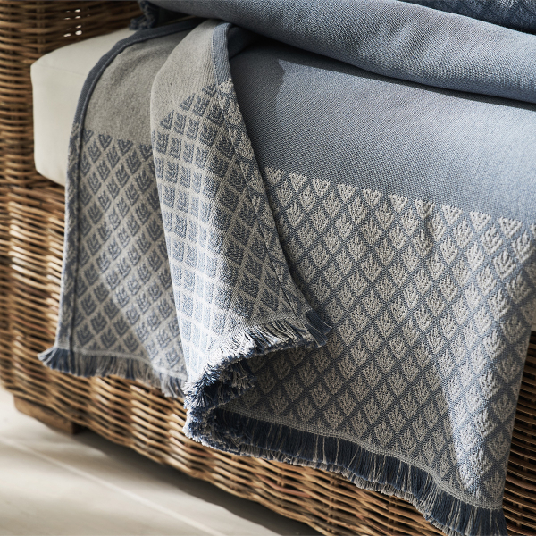 Ριχτάρι Καναπέ Διθέσιου 2 Όψεων (180x250) Gofis Home Seilah Ocean Blue 515/01