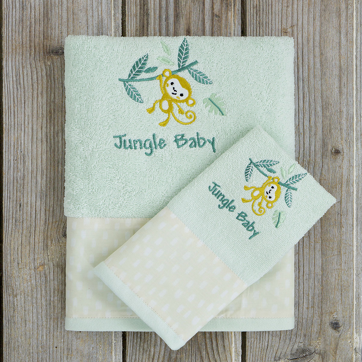 Παιδικές Πετσέτες (Σετ 2τμχ) Kocoon Jungle Baby 400gsm 283321