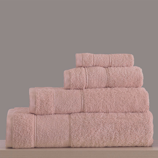 Πετσέτες Μπάνιου (Σετ 4τμχ) Makis Tselios Lillie Pink 500gsm