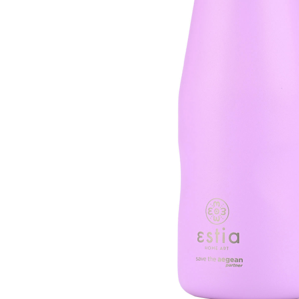 Μπουκάλι Θερμός 350ml Estia Save The Aegean Lavender Purple 01-22358
