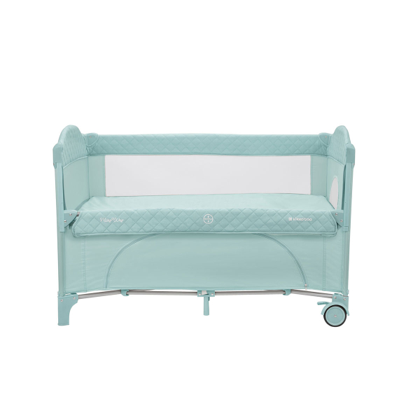 Παρκοκρέβατο 2 Θέσεων (0+ Μηνών/Έως 15kg) Kikka Boo Milky Way Mint 2023