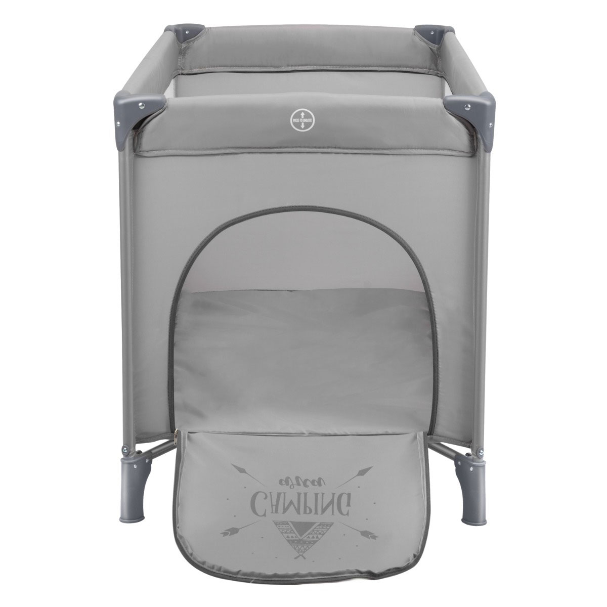 Παρκοκρέβατο 2 Θέσεων (0+ Μηνών Έως 15Kg) Kikka Boo So Gifted Plus Grey Home Βρεφικά Παρκοκρέβατα Μωρού Spitishop