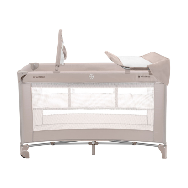 Παρκοκρέβατο 2 Θέσεων (0+ Μηνών/Έως 15kg) Kikka Boo So Gifted Plus Beige