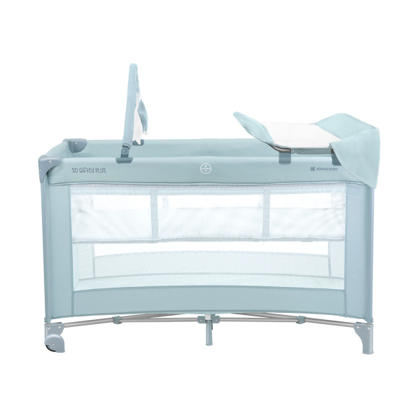 Παρκοκρέβατο 2 Θέσεων (0+ Μηνών/Έως 15kg) Kikka Boo So Gifted Plus Mint