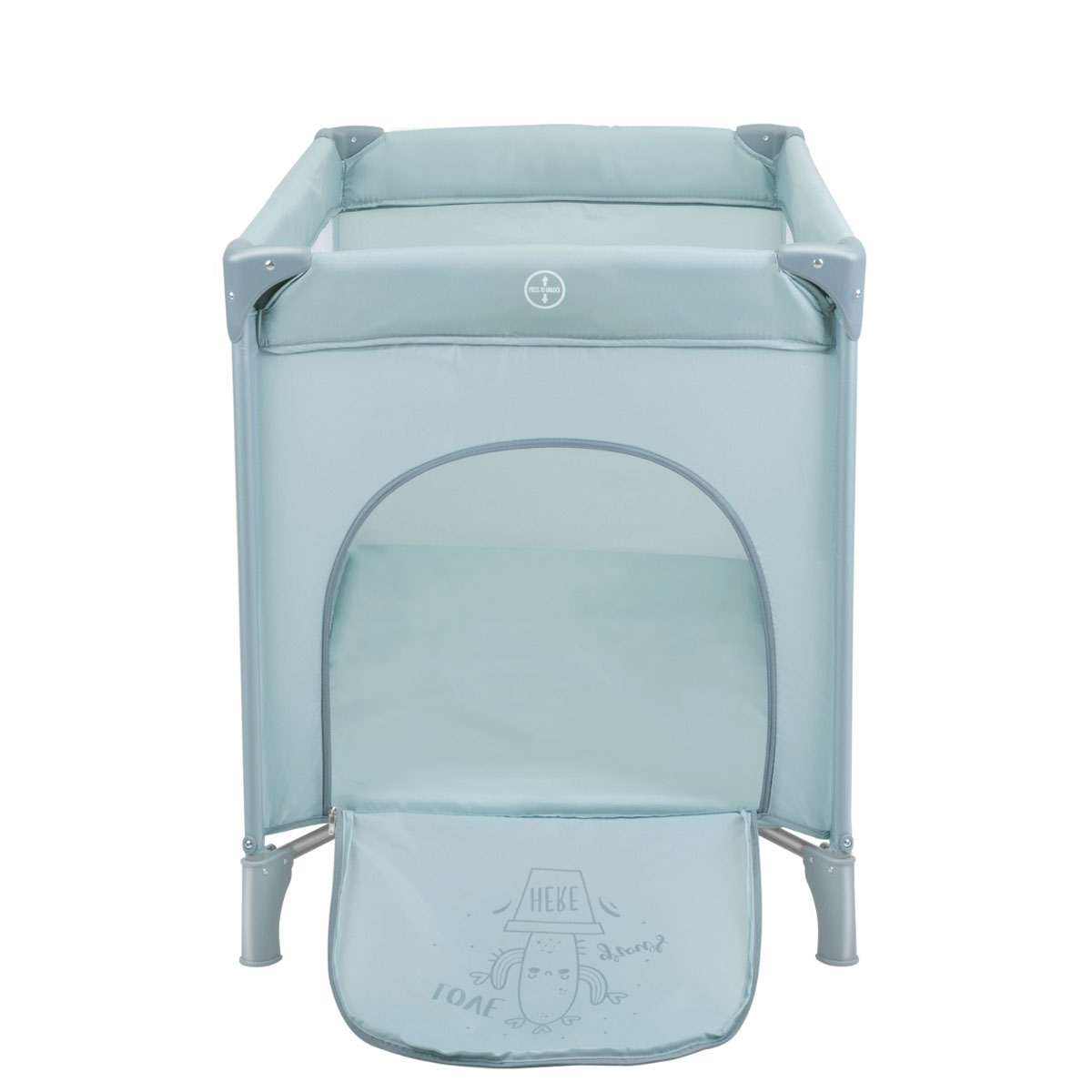 Παρκοκρέβατο 2 Θέσεων (0+ Μηνών Έως 15Kg) Kikka Boo So Gifted Plus Mint Home Βρεφικά Παρκοκρέβατα Μωρού Spitishop