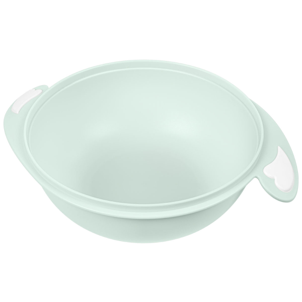 Φαγητοδοχείο Με Χωρίσματα & Κουτάλι & Πιρούνι (Σετ) 700ml Kikka Boo Mint