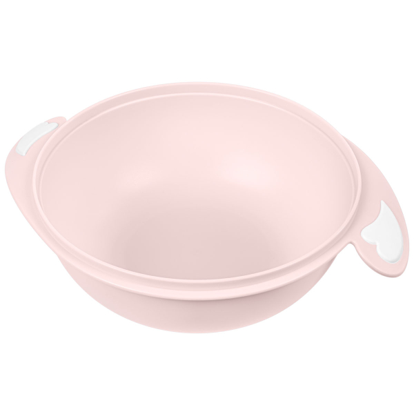 Φαγητοδοχείο Με Χωρίσματα & Κουτάλι & Πιρούνι (Σετ) 700ml Kikka Boo Pink