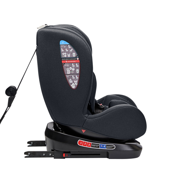 Κάθισμα Αυτοκινήτου ISOfix (40-150εκ. Ύψος) Kikka Boo i-Trip i-size Grey