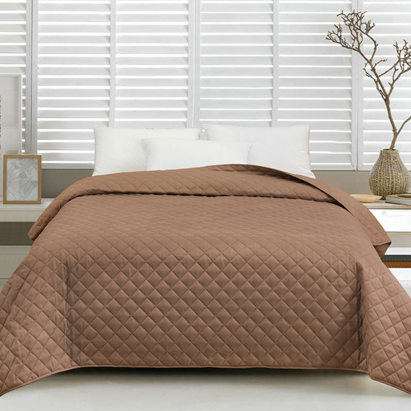 Κουβερλί Υπέρδιπλο (220x240) Melinen Tosca Mocca