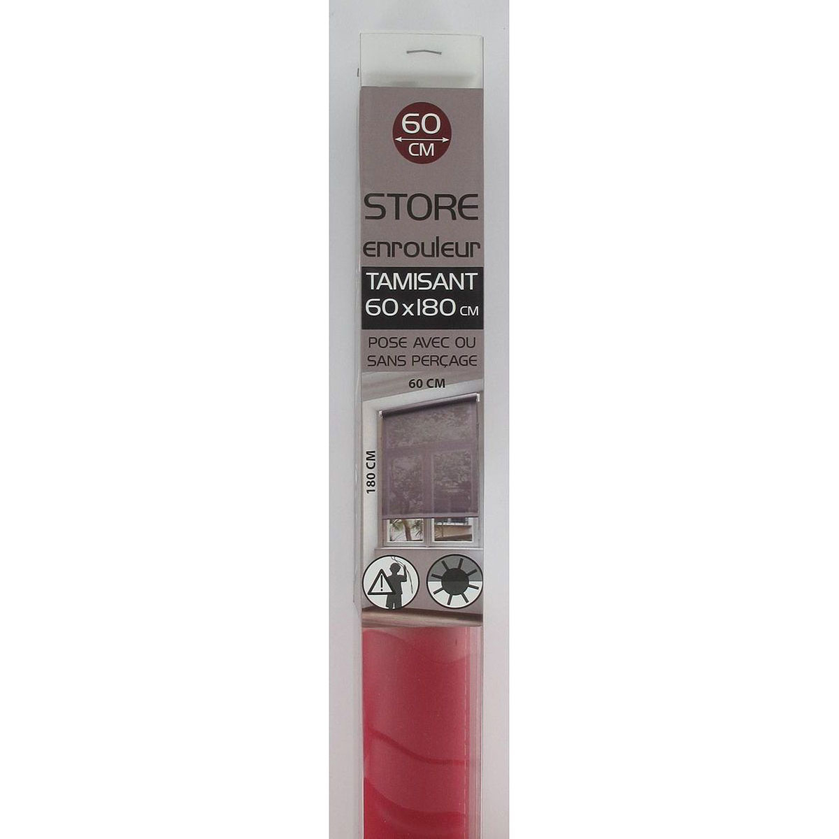 Στόρι (60X180) L-N Red 35006018033 Home Κουρτίνες Στόρια Παραθύρων & Ρόλερ Σκίασης Spitishop