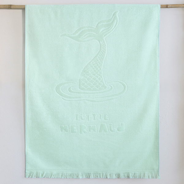 Παιδική Πετσέτα Θαλάσσης (70x140) Nima Little Mermaid Jacquard
