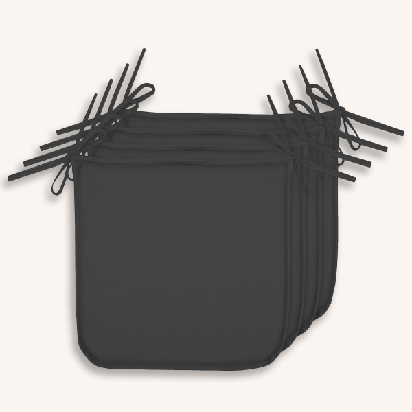 Αδιάβροχα Μαξιλάρια Καρέκλας (Σετ 4τμχ) S-F Hawai Carbone CUA007018GAL