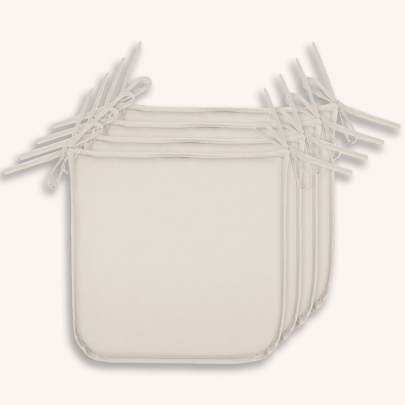 Αδιάβροχα Μαξιλάρια Καρέκλας (Σετ 4τμχ) S-F Hawai Naturel CUA007021GAL