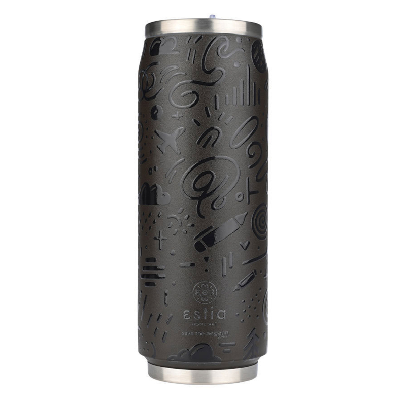 Ποτήρι Θερμός 500ml Estia Save The Aegean Noir Echo 01-22631