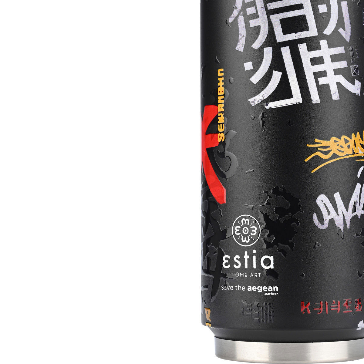 Ποτήρι Θερμός 500Ml Estia Save The Aegean Tokyo Underground 01-22648 Home Οργάνωση & Αποθήκευση Spitishop