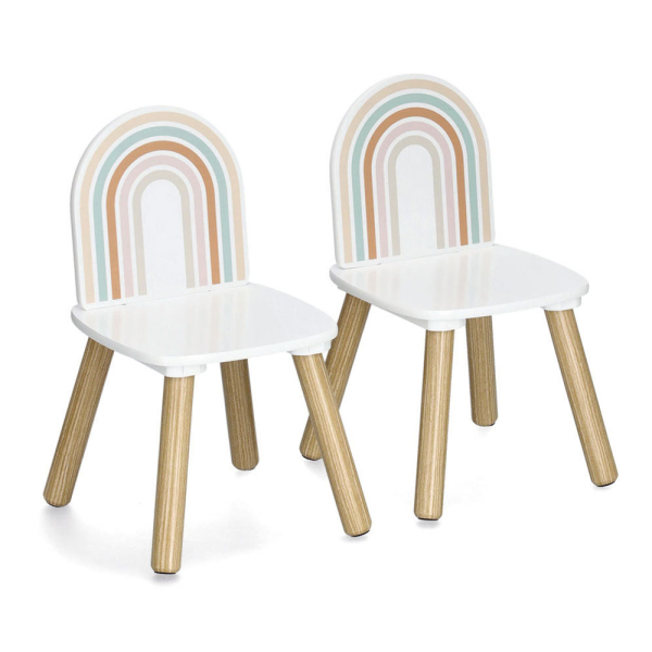 Παιδικό Τραπεζάκι + Καρέκλες (Σετ 3τμχ) Z-L Rainbow 13536