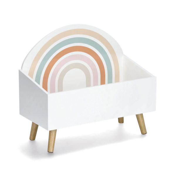 Κουτί Αποθήκευσης Παιχνιδιών (58x28x52) Z-L Rainbow 13538
