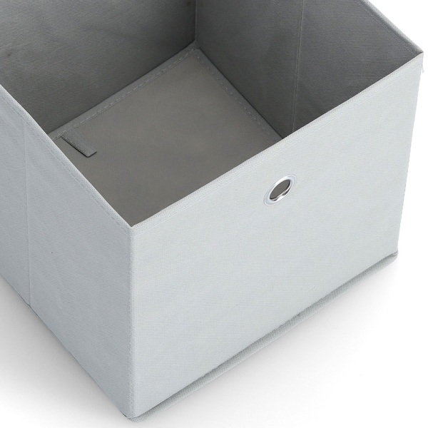 Κουτί Αποθήκευσης (28x28x28) Z-L L.Grey 14422