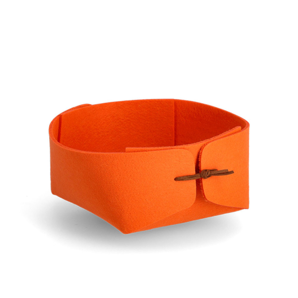 Καλάθι Αποθήκευσης (13.5x13.5x7.5) Z-L Orange 14452