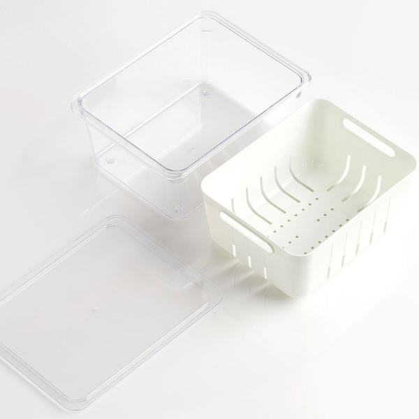 Ράφι Ψυγείου Με Καπάκι (22.5x17.5x10) Z-L 14737