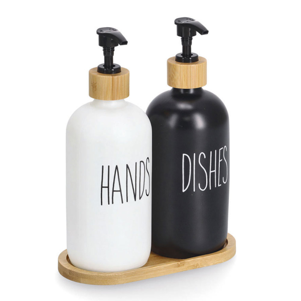 Δοχείο Υγρού Πιάτων + Δοχείο Κρεμοσάπουνου + Βάση Z-L 14753