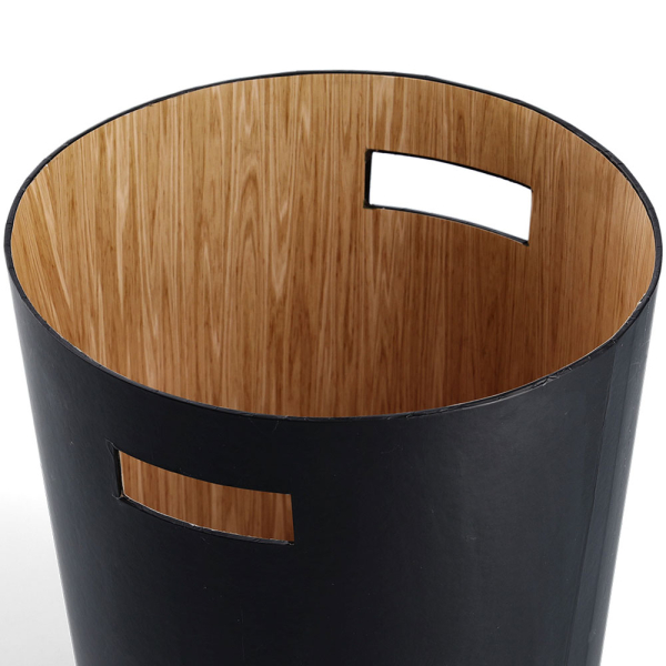 Καλάθι Απορριμμάτων (Φ25x30) Z-L Black 17779