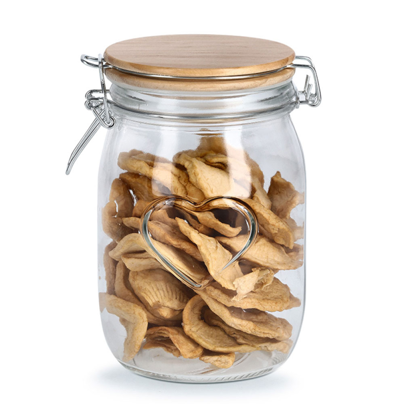 Δοχείο Αποθήκευσης 1lt Με Αεροστεγές Κλείσιμο Z-L Heart 19497