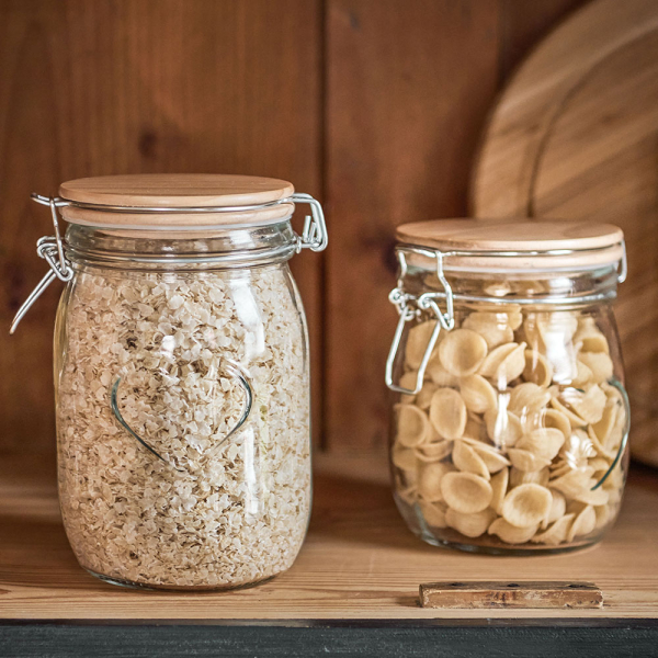 Δοχείο Αποθήκευσης 1lt Με Αεροστεγές Κλείσιμο Z-L Heart 19497