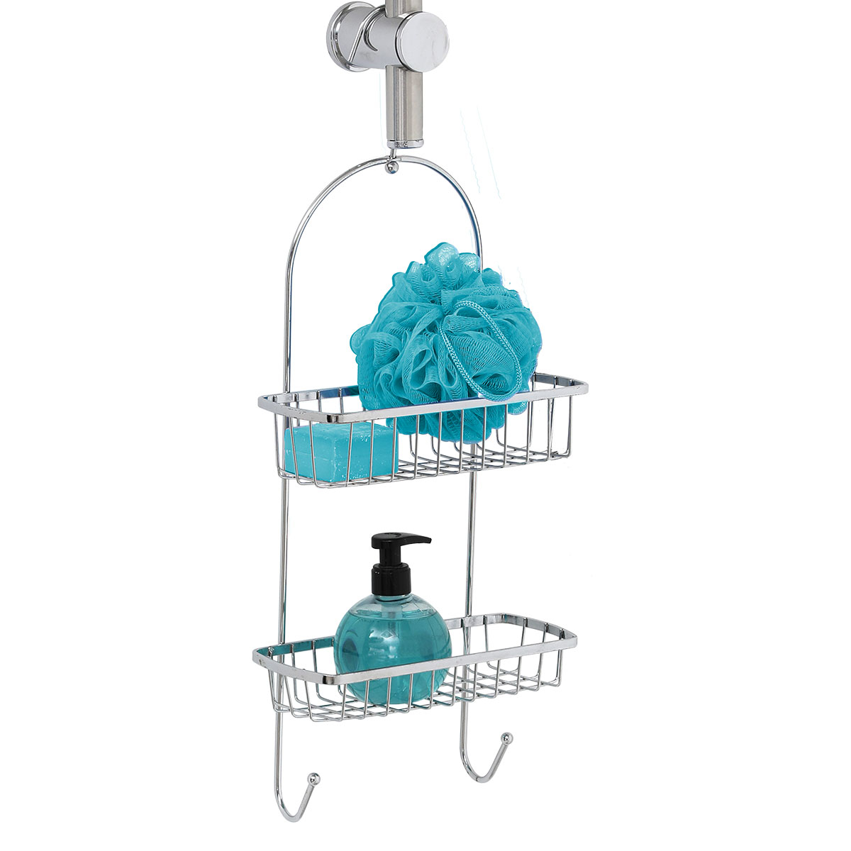 Ραφιέρα Μπάνιου Διπλή (22.5x10x55) T-D 9182102 φωτογραφία