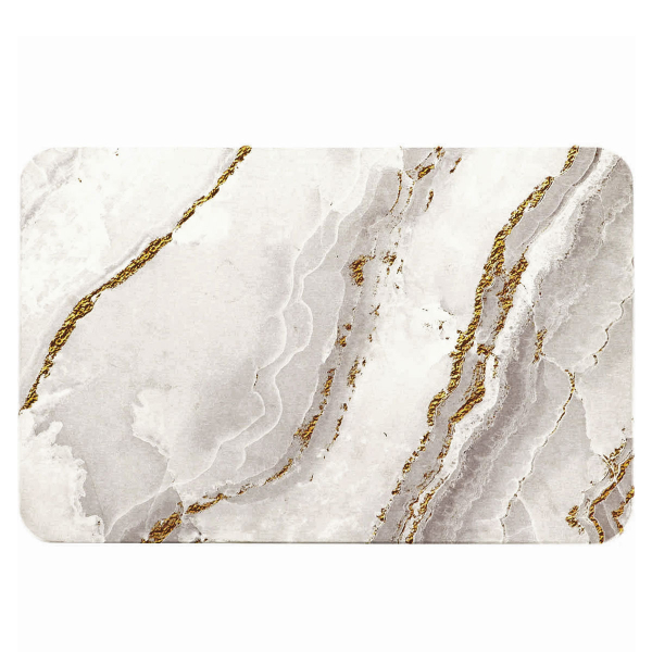Πατάκι Μπάνιου Διατομίτη (39x60) T-D Marble 7800602