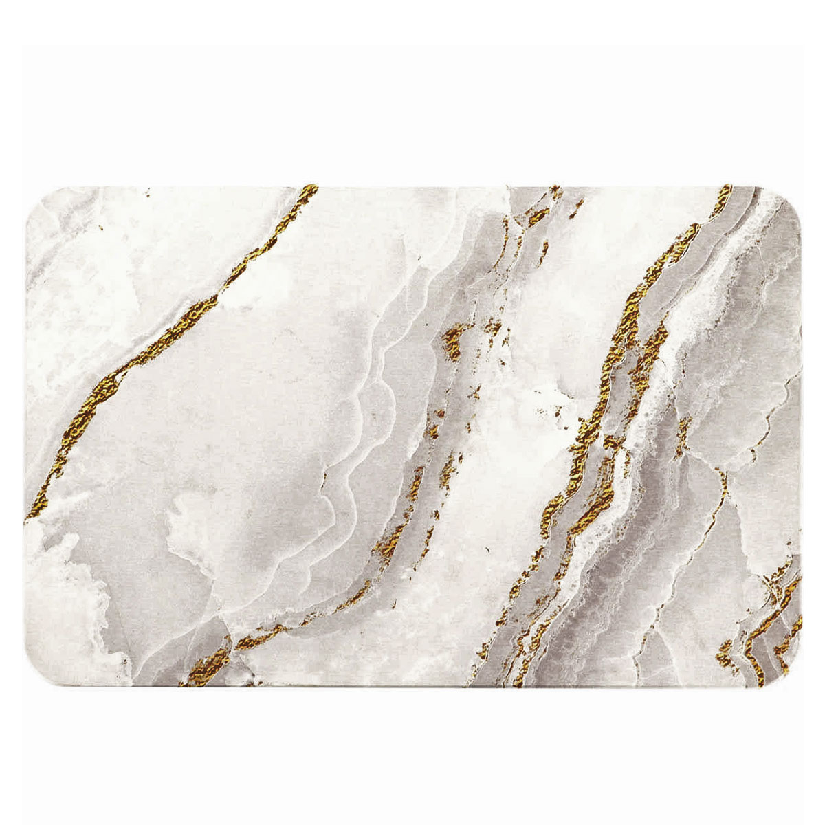 Πατάκι Μπάνιου Διατομίτη (39X60) T-D Marble 7800602 Home Μπάνιο Πατάκια Spitishop